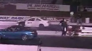 Twin-Turbo Honda Civic runs 10.59 @ 139 MPH.