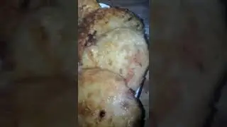 I cooked potatoes, chicken jelly  When illuminated Приготовила картофляники, холодец из курицы