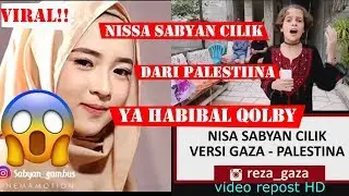 NISSA SABYAN Cilik versi Gaza - Palestina suaranya bagus banget!