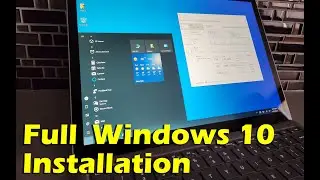 Booting to USB | Installing Windows 10 on Surface Laptop 5