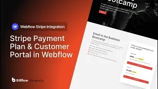 How to Add Stripe Payment Plans & Customer Portal in Webflow