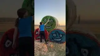 Разукрасила тюки