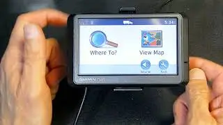 Tutorial on Using Garmin Nuvi 465 Truck, RV, Trailer, or Bus GPS Navigation System