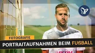 Fotografie Tutorial: Portraitaufnahmen beim Fußball mit Kunstlicht