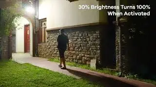 Led Flood Light Outdoor Motion Sensor