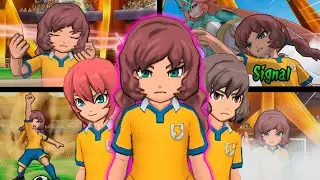 Shindou and Kirno (Riccardo and Gabriel) Mixi Max | All Hissatsu Techniques | Inazuma eleven Games