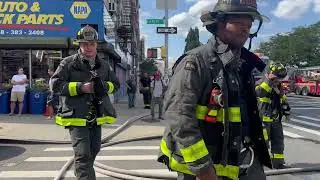 2 Alarm Fire 220 Calyer Street Brooklyn 2 alarm fire 07 19 2024 @ 318 pm TNS