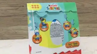 Kinder egg maxi minions toys!