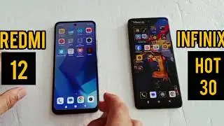 infinix Hot 30 vs Xiaomi Redmi 12 : speed test