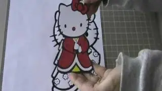 Hello Kitty in a Kimono