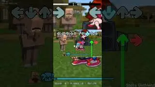 Villager Minecraft - Friday Night Funkin - #fridaynightfunkin #shorts #fnf #modsfnf #fnfmod #fnfmods