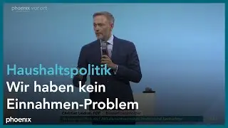 Christian Lindner zum Bundeshaushalt 2025 am 13.05.24