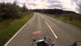 A run from Denbigh, Wales to the A5 with Advancedbiker