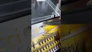 Как правильно наклеивать ресницы ☺️