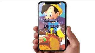 Invitación digital de cumpleaños  Pinocho
