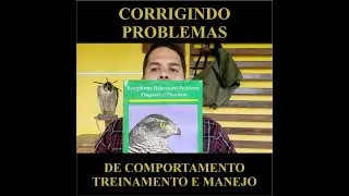 🦅✍️ Resolvendo problemas de comportamento, manejo e treinamento nas aves de rapina.