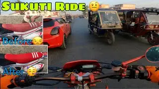 Evening Ride on my Crossfire RM250 | New seat cover