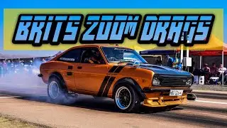 Brits Epic 200M Drag Event on a Runway!