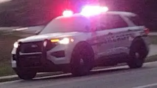 Polk County Sheriff Ford Explorer Responding Code 3 (3/26/2024)