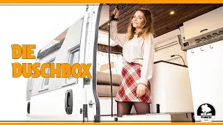 Duschbox als alternative Camping Dusche┃DIY Warmwasser Duscherlebnis┃Fiat Ducato Ausbau┃Elvis#21