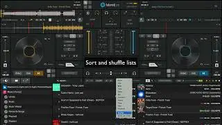 future.dj pro 2 - Browsing for Songs, Playlists, 3rd-Party Streaming Services