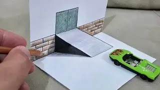 3d drawing easy on paper for beginner