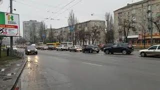 Разворот через двойную на Соборности ч.1
