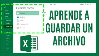 How to save Excel files
