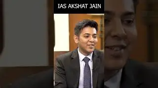 IAS AKSHAT JAIN PROPOSE A WATER GLASS IN MOCK INTERVIEW