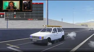 Uno de firma com escada no teto no Assetto Corsa