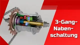 How does a 3-speed hub gear work? | Structure and function explained simply