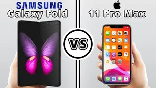 Samsung Galaxy Fold vs Apple iPhone 11 Pro Max - Smartphone Comparison