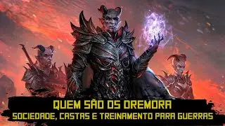 Bestiário de Skyrim - Tudo sobre os Dremora (Lord)! (Guerreiros natos, castas, tipos de guerreiros)