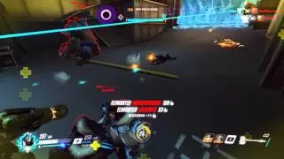 Reinhardt going ham! #Overwatch
