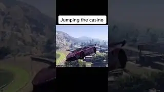 jumping to the casino🏎|like|shar|subscribe #Gta5  #jump #casino
