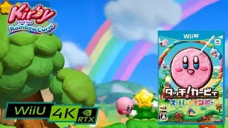 Kirby and the Rainbow Curse /RTX 3080 4K / Wii U emulator CEMU