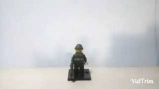 Обзор на  Лего кастомного военного из серии игр S.T.A.L.K.E.R.!!!