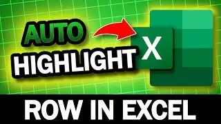 Auto Highlight Row In Excel - In Under 1 Minute | usemybox