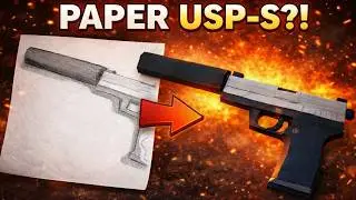 USP-S z papieru?! | This USP-S Is Made Of Paper