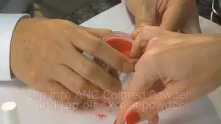 ANC How to Colored Nails by Dipping Tutorial