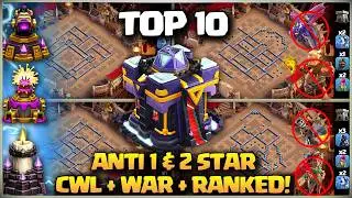 After Update🔥TOP 10 TH15 WAR BASE LINKS | CITY HALL 15 BASE | BEST TH15 RANKED & CWL BASES🎯IN Coc