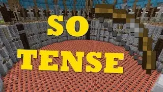 SO TENSE! - Minecraft Bow Spleef