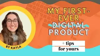 MY FIRST DIGITAL PRODUCT (& Tips For Yours) #digitalnomadjobs #passiveincomeforbeginners