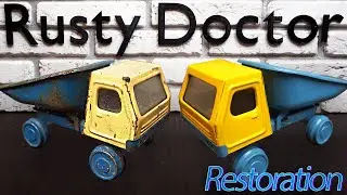 Реставрация ржавой советской машинки | Restoration rusty old toy car USSR