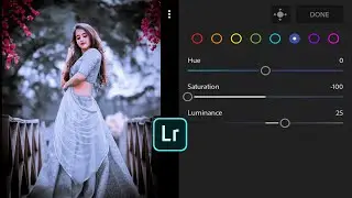lightroom dark tone effect photo editing || Lightroom photo editing tutorial