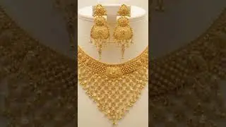 #shortsvideo#stylish gold necklace design#