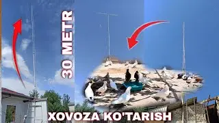 УЧМА КАБУТАРЛАР УЧУН ПЕТЛА ЯСАШ ва КУТАРИШ 📞943820099 KABUTARLAR UCHUN QOPQON YASASH FLY PIGEONS