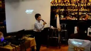 Поздравление с днём свадьбы от младшего брата !