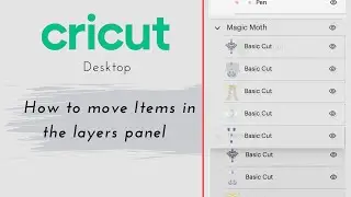 How to move items in the Layers Panel - Desktop