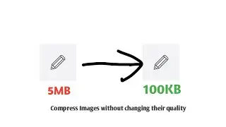 How to compress image files without changing their quality | Tech with Pratyush